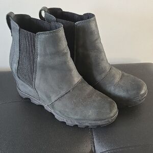 Sorel Black Ankle Boots for Women